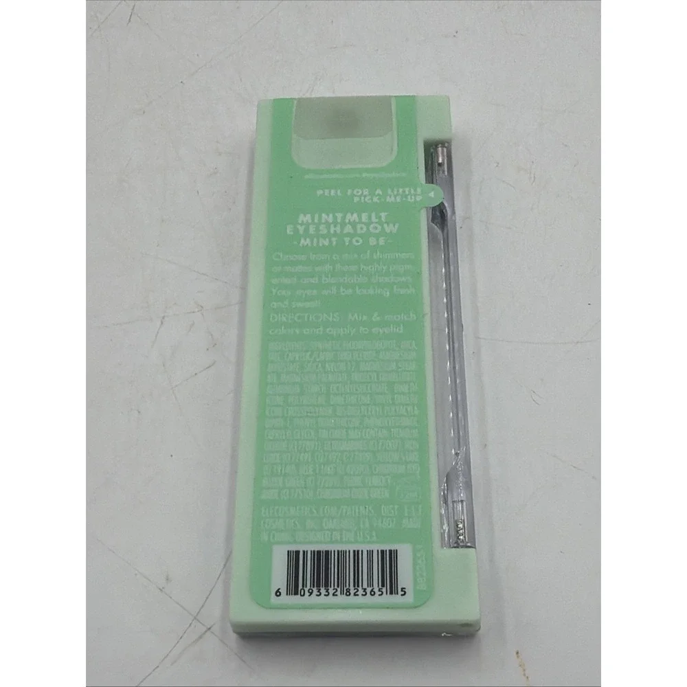 e.l.f. Mini Melt Eyeshadow Quad Mint To Be Discontinued Matte Glitter Green ELF